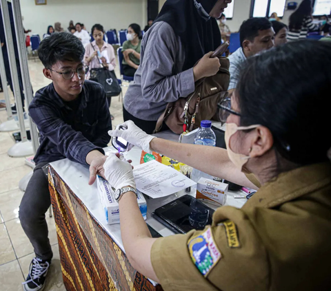 FOTO: Calon Anggota KPPS Jalani Seleksi Pemeriksaan Kesehatan Jelang Pemilu 2024