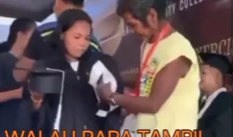 Momen Wisuda Ditemani Ortu