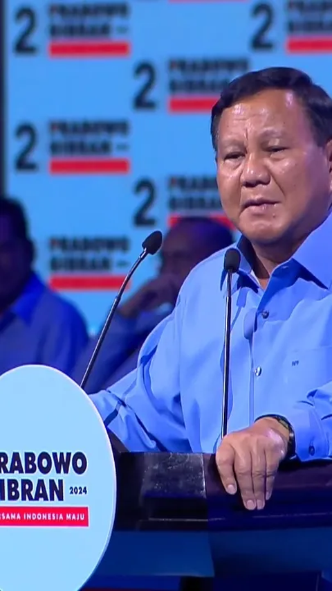 <br>Jelang Debat Capres, Prabowo Tiba di Rumah Kertanegara