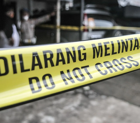 Ilustrasi garis polisi