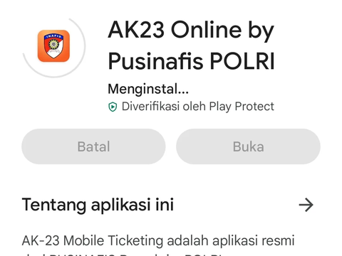 Aplikasi Polri permudah buat SKCK