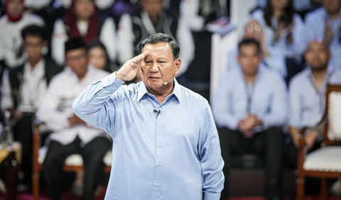 Prabowo merespons pertanyaan Anies tersebut.<br>