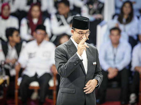 Prabowo Emosi Sampai Tunjuk-Tunjuk Anies Ketika Ditanya Pelanggaran Etik Putusan MK