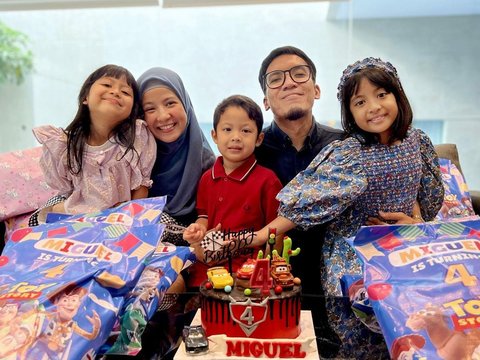 Potret Kebersamaan Desta dan Natasha Rizky di Momen Ultah Miguel ke-5, Selalu Kompak untuk Sang Anak