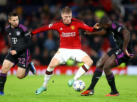 FOTO: Momen Manchester United Menanggung Malu Tersingkir dari Liga Champions 2023/2024 Usai Dihajar Bayern Munich 0-1 di Old Trafford