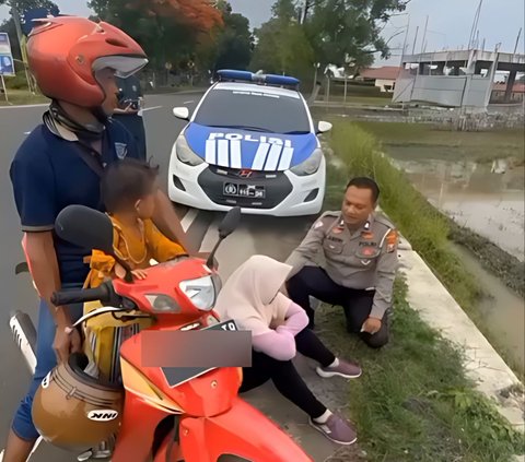 Request for a Newly Purchased Motorcycle in Her Name Rejected by Husband, Angry Mother Cries on the Side of the Road