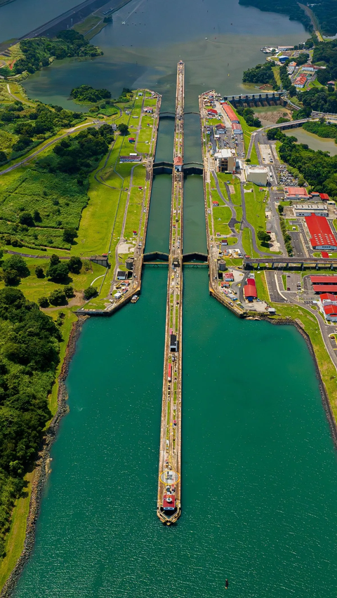 Pendapatan Terusan Panama Tembus Rp47 Triliun dalam Setahun, Kini Hadapi Situasi Kritis