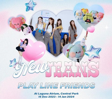 Hore! Pop-up Store Play Line Friends Featung NewJeans Hadir di Jakarta