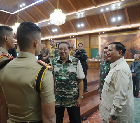 Nostalgia Bareng, Prabowo dan SBY Hadiri Reuni Akbar Akabri 1970-1973