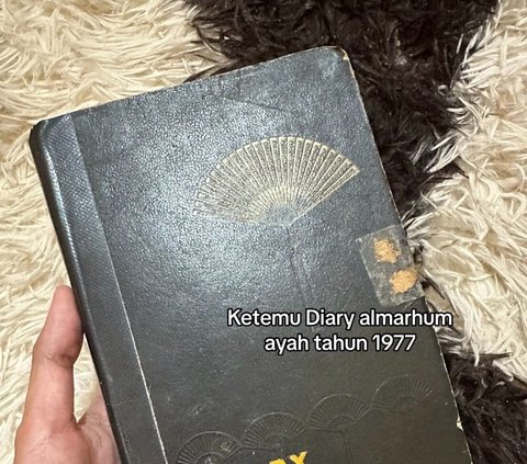 Viral Wanita Temukan Diary Ayahnya yang Ditulis Tahun 1977, Tulisan Tangannya Bikin Kagum