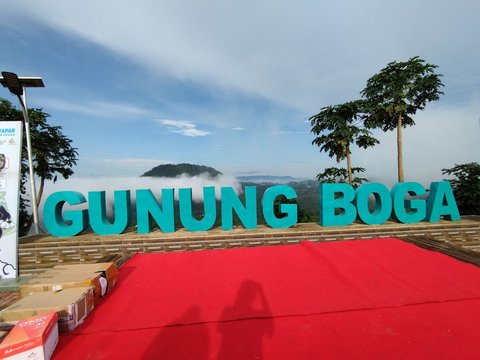 Potret Keindahan Gunung Boga di Kabupaten Paser