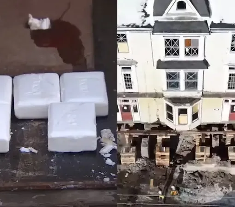 Not Using a Tractor, This 200-Year-Old Hotel Was Moved Using Bar Soap, How Could That Be?