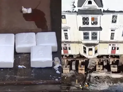 Not Using a Tractor, This 200-Year-Old Hotel Was Moved Using Bar Soap, How Could That Be?