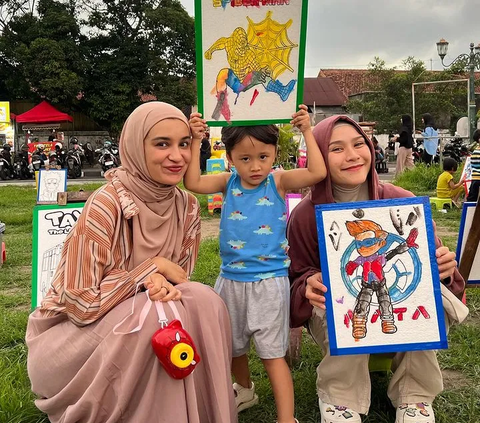 Momen Seru Shireen Sungkar Liburan di Yogyakarta, Anak-Anaknya Betah Setiap Hari Mau Naik Becak