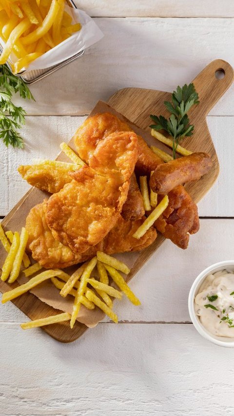 Simple Fish And Chips Recipe And Homemade Tartar Sauce: The Timeless