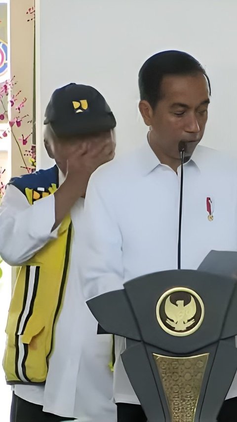 Funny Moment, Jokowi Deliberately Mentions Minister Basuki's Full Title While Inaugurating the Market, Mr. Basuki Becomes Embarrassed