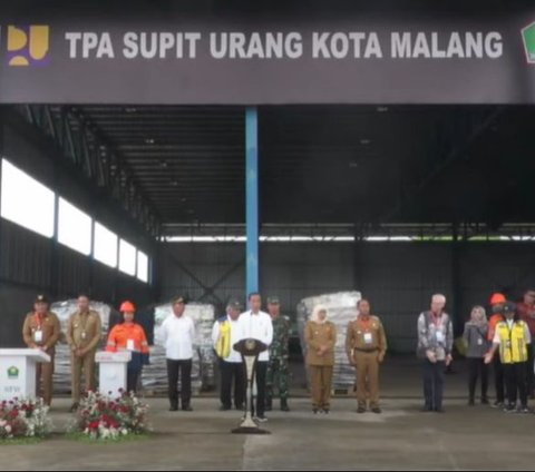 Telan Anggaran Rp824 M, Jokowi Resmikan 3 TPA di Jatim: Dapat Kurangi Masalah Sampah