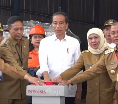 Telan Anggaran Rp824 M, Jokowi Resmikan 3 TPA di Jatim: Dapat Kurangi Masalah Sampah