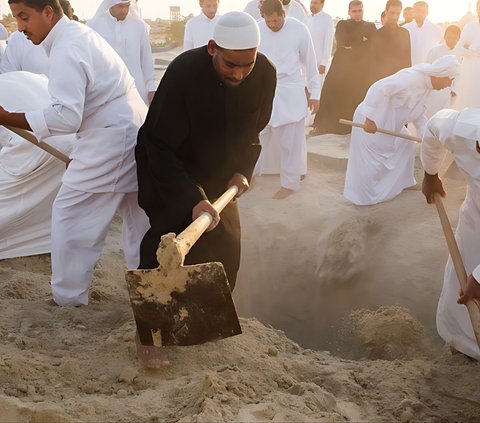 Kejadian Aneh di Kuburan Arab Saudi yang Bikin Merinding: Liang Lahad Keluarkan Api hingga Teriakan Minta Tolong, Pertanda Apa?