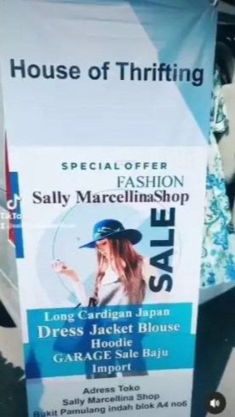 It sells its merchandise under the name of Sally Marcellina Shop in the e-commerce platform Shopee.
