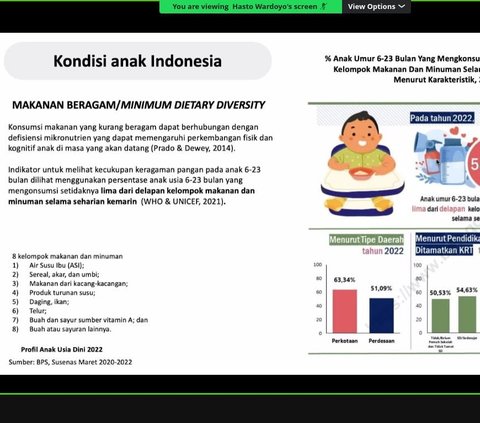 Kepala BKKBN Ungkap Akar Masalah Stunting di NTB