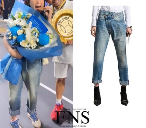 Cuttingan Unik Celana Nagita, Dikira Celana Kegedean oleh Netizen