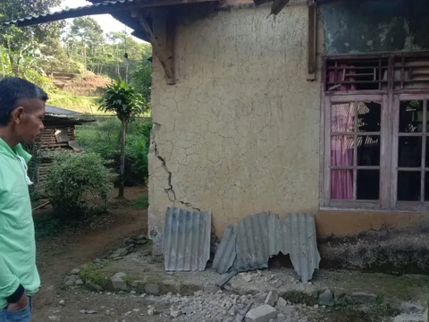 Update Kerusakan Akibat Gempa Sukabumi: 61 Rumah Warga Bogor di 4 Kecamatan Rusak