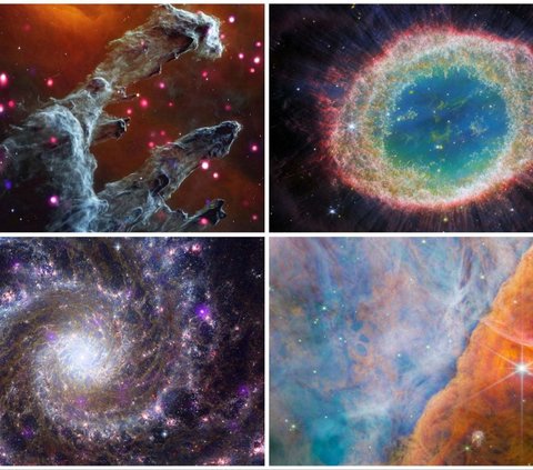 FOTO: Penampakan Objek Luar Angkasa yang Tertangkap Teleskop James Webb, Benar-Benar BIkin Takjub