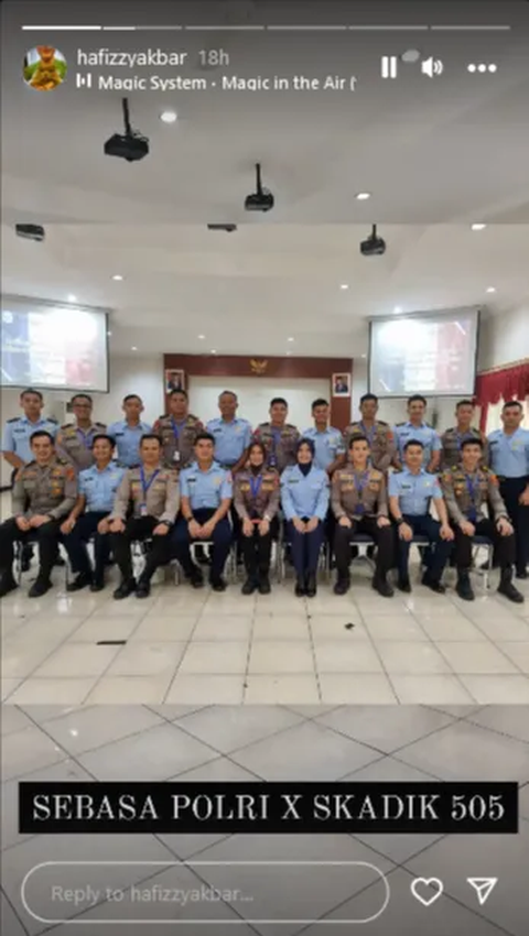 Terbaru, Hafiz baru saja mengikuti Sekolah Bahasa Kepolisian Negara Republik Indonesia (Sebasa Polri). Diketahui, Hafiz tengah belajar Bahasa Prancis. <br>
