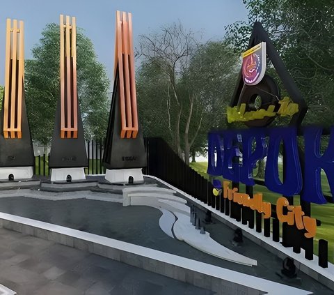 Depok Builds Welcome Monument Worth Rp1.7 Billion, Here’s What It Looks Like