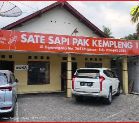 Merasakan Nikmatnya Sate Sapi Pak Kempleng, Salah Satu Kuliner Legendaris di Kabupaten Semarang