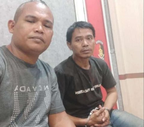 Tampang Ayah Banting Anak hingga Tewas di Penjaringan, Wajah Lesu dan Tangan Diborgol