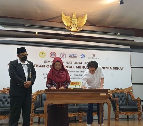 Sido Muncul Ajak Akademisi dan Dunia Kedokteran Dorong Pemanfaatan Obat Herbal Menuju Indonesia Sehat