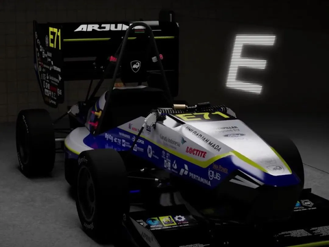 Tegang, Mobil Phoenix AF-04 dari Arjuna EV UGM Akhirnya Lulus Inspeksi Formula SAE 2023