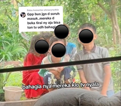 Selalu Datang Tiap Hari, Momen Anak-Anak Numpang Nonton TV di Tetangga Ini Curi Perhatian