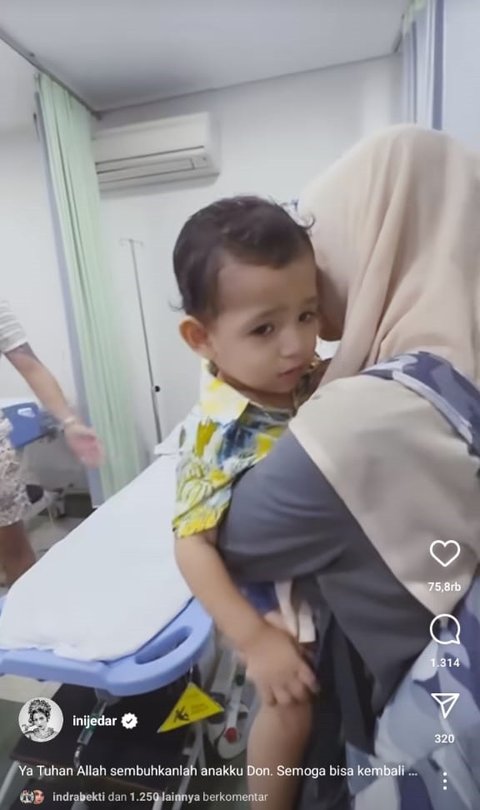 Potret Terbaru Baby Don Anak Jessica Iskandar yang Makin Ganteng, Kini Menderita Limfadenitis
