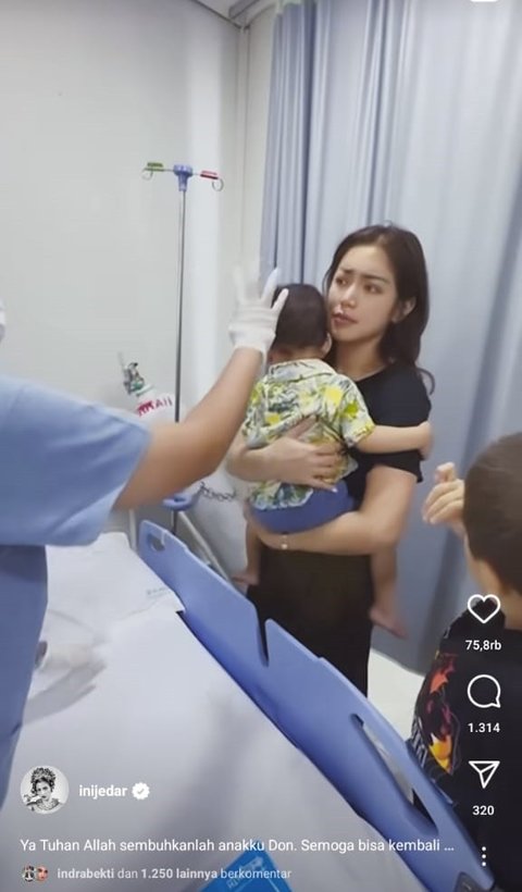 Potret Terbaru Baby Don Anak Jessica Iskandar yang Makin Ganteng, Kini Menderita Limfadenitis