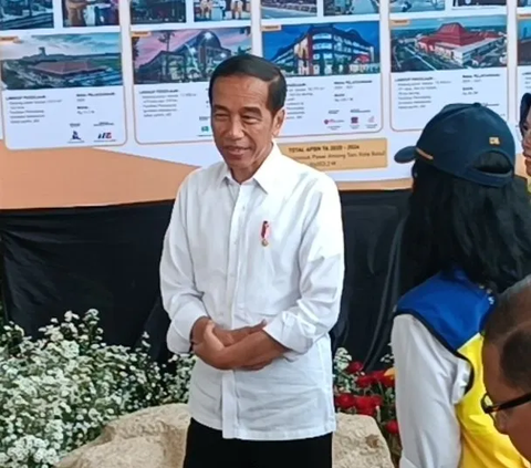 Jokowi Ditanya Makna Dasi Kuning saat Kunjungan ke Jepang, Dijawab Tersenyum Sambil Angkat Alis