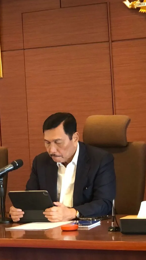 Luhut Pandjaitan Sudah Kembali Mulai Bekerja, tapi Belum Gaspol