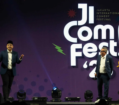 FOTO: Kolaborasi di Jicomfest 2023, Ini Penampilan Kocak Gilang Dirga, Abdel Achrian hingga Cak Lontong di Republik Konoha