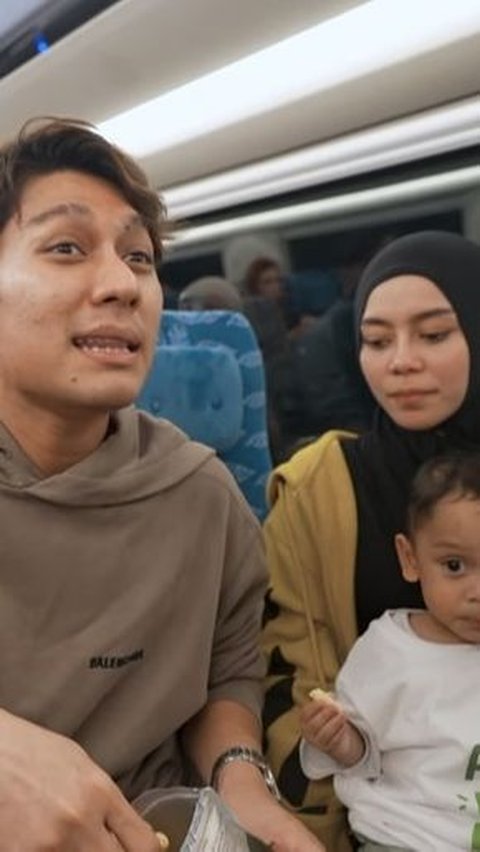 Momen Keseruan Lesti Kejora dan Keluarga Naik Kereta Cepat 'Whoosh', Ekspresi Baby L Nyanyi Lagu Naik Kereta Api Lucu Banget!