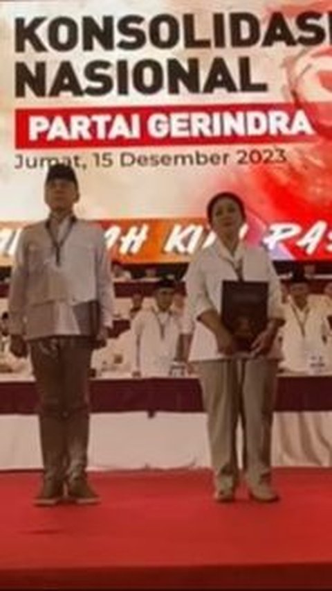 Mantan Istri Prabowo Subianto ini dilantik menjadi Wakil Ketua Dewan Pembina Partai Gerindra. <br>