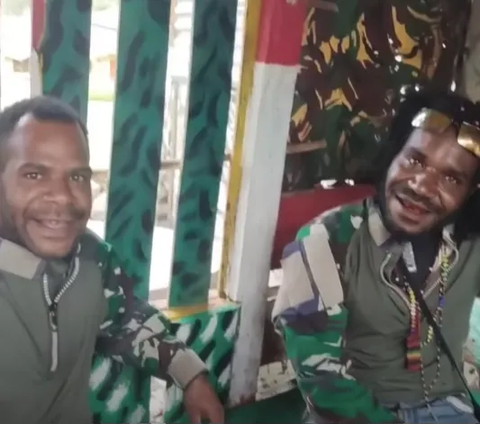 Momen Yusuf Wonda Prajurit TNI yang Dulu Viral Ketemu Saudara-saudaranya Saat Tugas di Puncak Jaya Papua