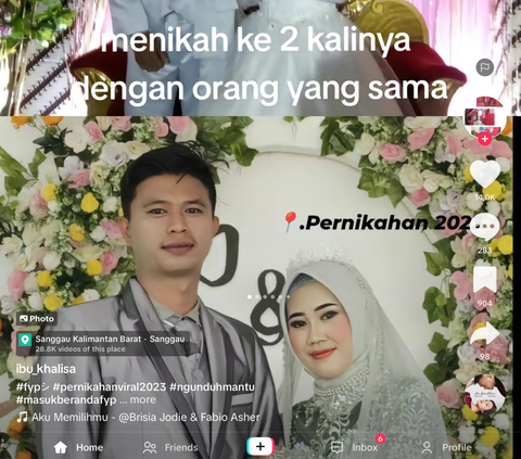 Viral Pasangan Ini Terpaksa 'Nikah' Lagi, Alasannya Gantikan Sang Adik yang Tak Hadir