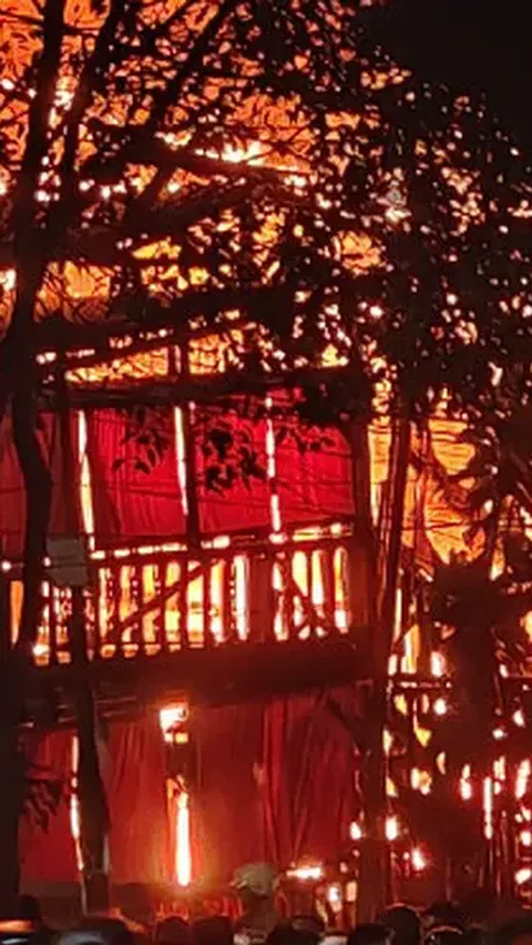 15 Rumah Terbakar di Kwitang Jakpus, 1 Orang Meninggal Dunia