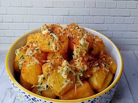 Resep Potato Bites Garlic Cheese
