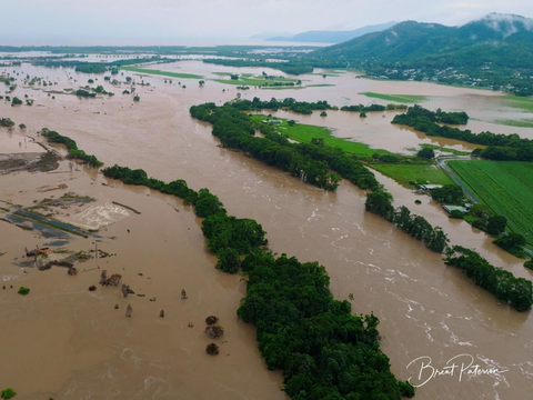 FOTO: Penampakan Udara Saat Banjir Nyaris Tenggelamkan Australia Timur