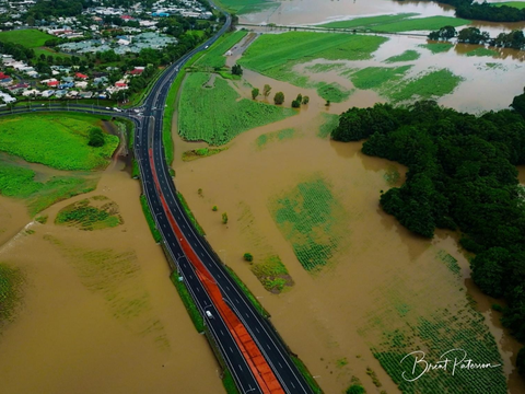 FOTO: Penampakan Udara Saat Banjir Nyaris Tenggelamkan Australia Timur