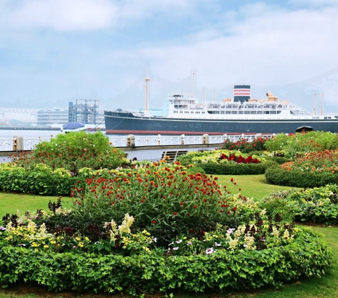 10 Daya Tarik Wisata Yamashita Park, Taman Cantik yang Menghadap Pelabuhan Yokohama