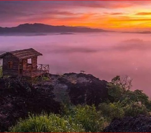 Menikmati Keindahan Alam di Gunung Ireng Patuk Gunungkidul, Punya Daya Tarik Sunrise dan Sunset yang Memukau